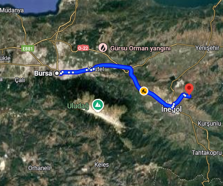 BURSA İNEGÖL KOZLUCA MAHALLESİNDE 1.200 M² TARLA  SATILIKTIR - BURSA İNEGÖL fotoğraf 6